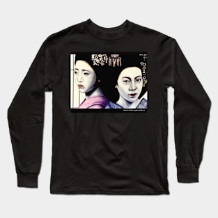 Geisha Girls by Julie Ann Stricklin Long Sleeve T-Shirt